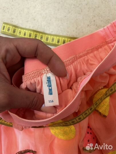Юбка для девочки нарядная 116