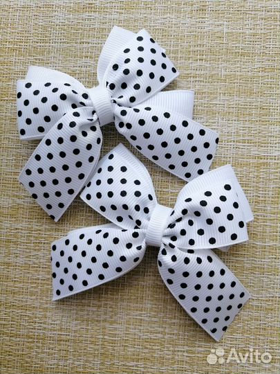 Бантики - заколки, резинки для волос