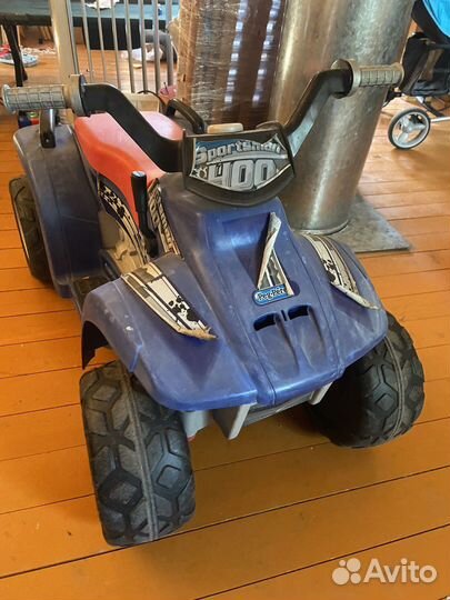 Квадрацикл детский, электрический peg-perego