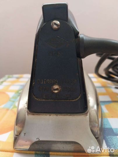 Утюг 1970 года СССР