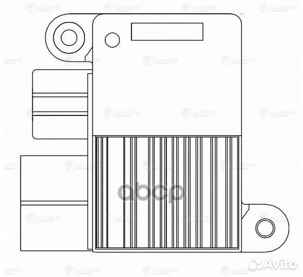 Модуль управления вент. охл. для а/м Toyota