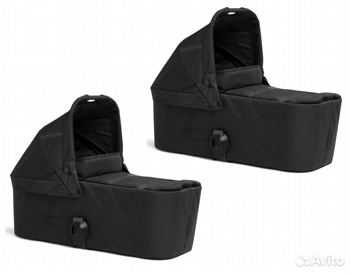 Коляска Bumbleride Indie Twin 2 в 1, Black 2023