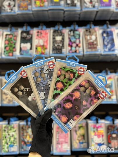 Чехол Luxo для iPhone 14 Pro - светится в темноте