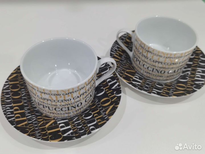 Новые кружки набор посуды чайный/кофе 2шт