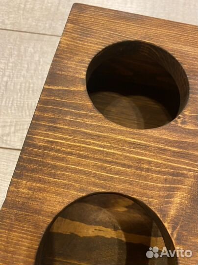 Поднос деревянный бокс для пива сервировка