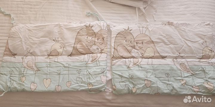 Бортики в кроватку