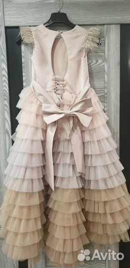 Нарядное платье для девоки 122 Роскошь с детства