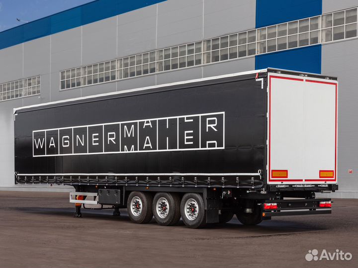 Шторный полуприцеп в аренду