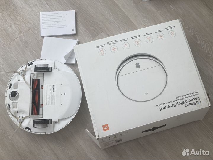 Робот пылесос xiaomi mi robot vacuum mop essential
