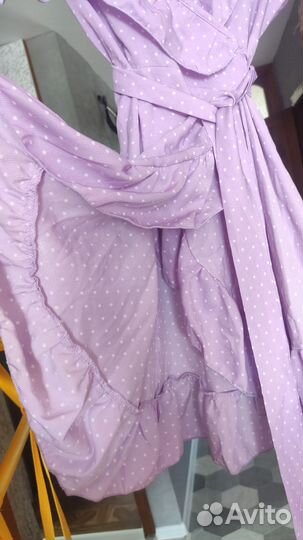 Платье в горошек