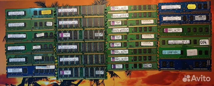 Оперативная память DDR1;DDR2;DDR3;DDR4