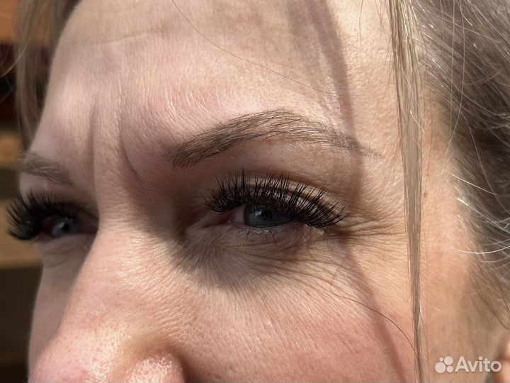 Наращивание ресниц модель