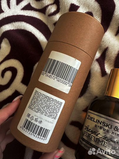 Духи zielinski & rozen orange & jasmine, vanilla