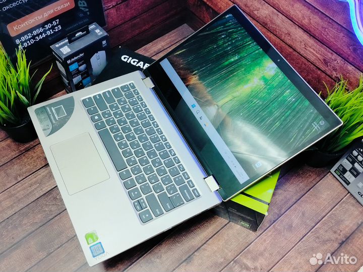 Мощный Yoga Core i5 /nvidia/ 8 RAM / SSD/ HDD