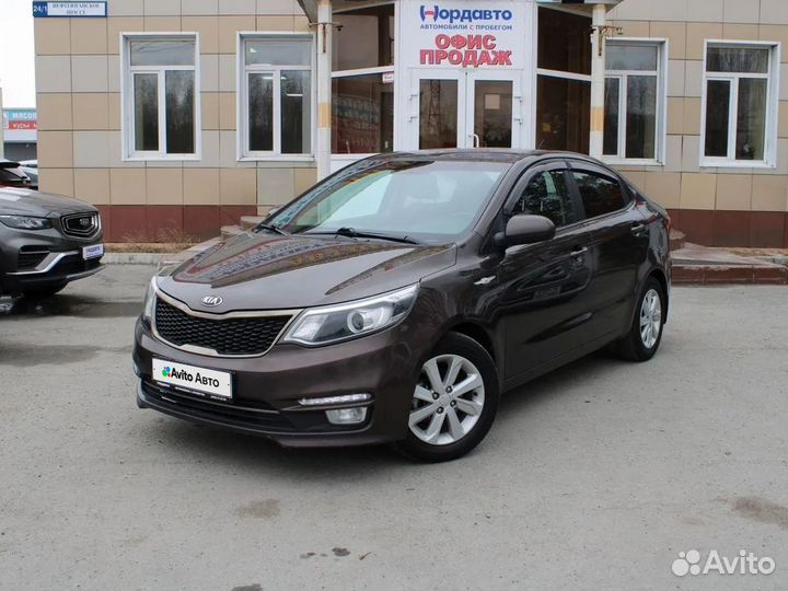 Kia Rio 1.6 AT, 2016, 172 000 км