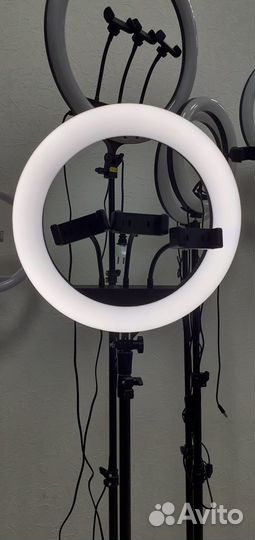 Кольцевая лампа 36см 36вт 216 диодов 5400lux