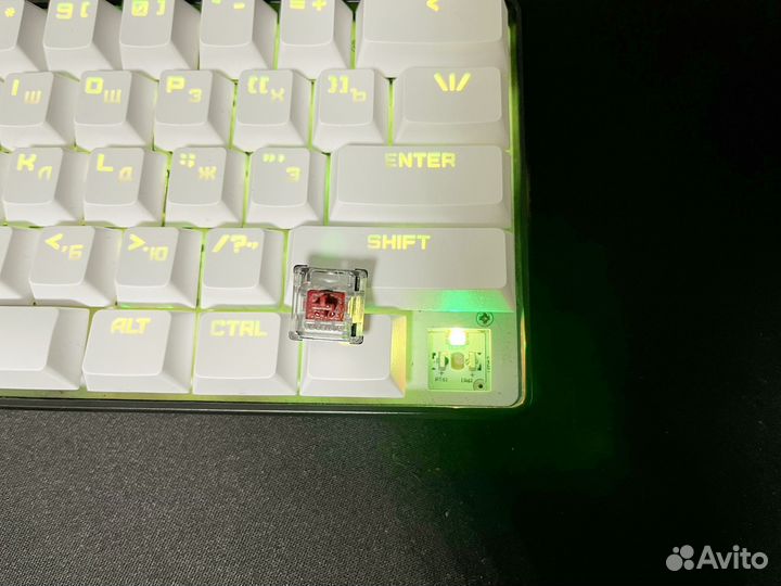 Gk61 + pbt кейкапы + моды