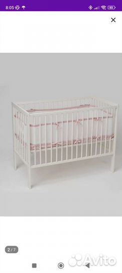 Бортики в детскую кроватку