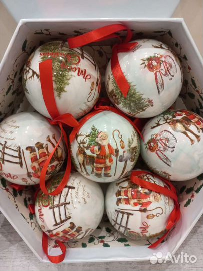 Новогодние шары для елки