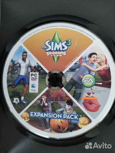 5 дисков симс the sims 2 the sims 3 дополнения