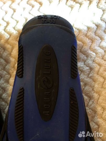 Ласты для плавания детские размер 32-33