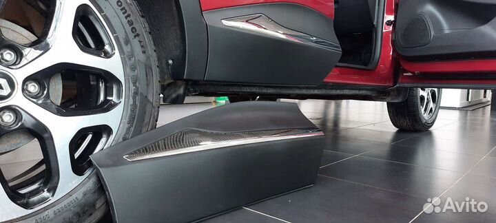 Накладка задней правой двери рено каптур