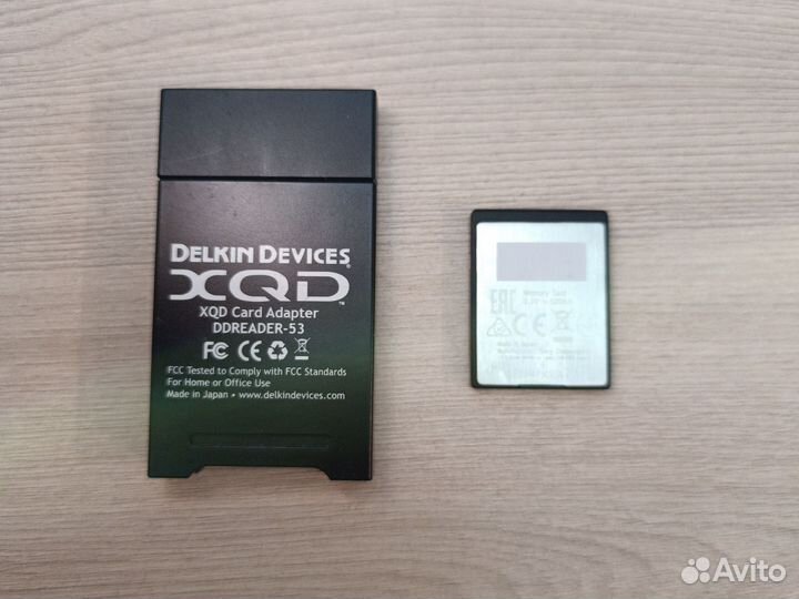 Карта памяти Sony XQD QD-G120F 120 GB