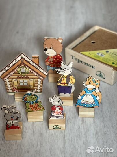 Краснокамская игрушка Теремок Монтессори