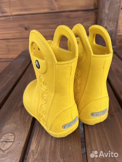 Резиновые сапоги Crocs C7 оригинал