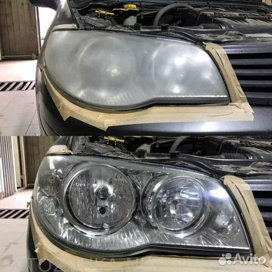 Полировка фар