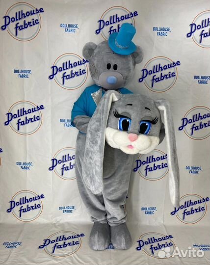 Ростовая кукла продам мишка Тедди и кошечка 2 в 1