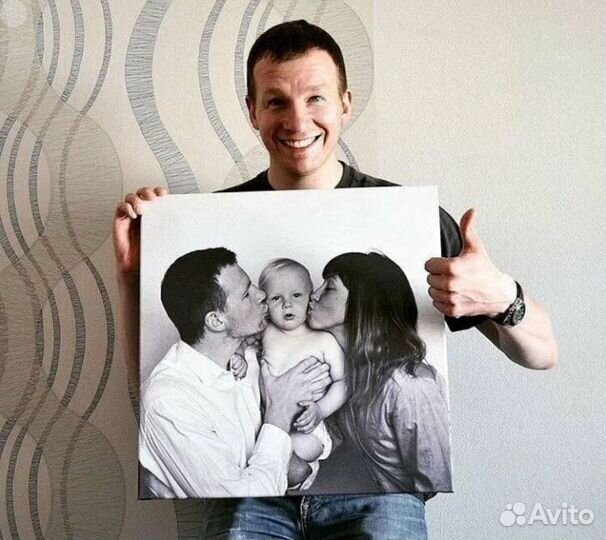 Портрет на холсте (индивидуально)