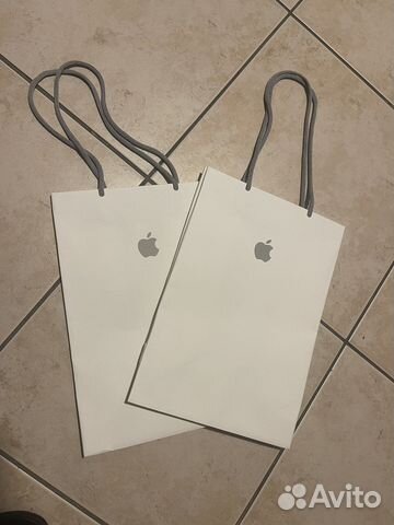 Оригинальные пакеты Apple купить в Москве | Хобби и отдых | Авито