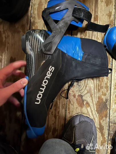 Лыжные ботинки salomon s lab carbon skate