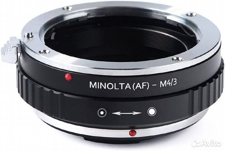 Адаптер K&F concept Minolta AF - Micro 4/3 новый