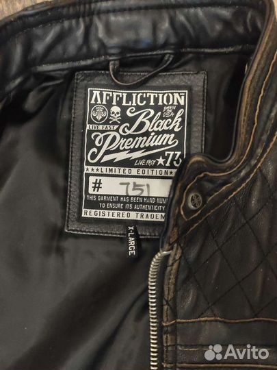 Кожаная куртка Affliction