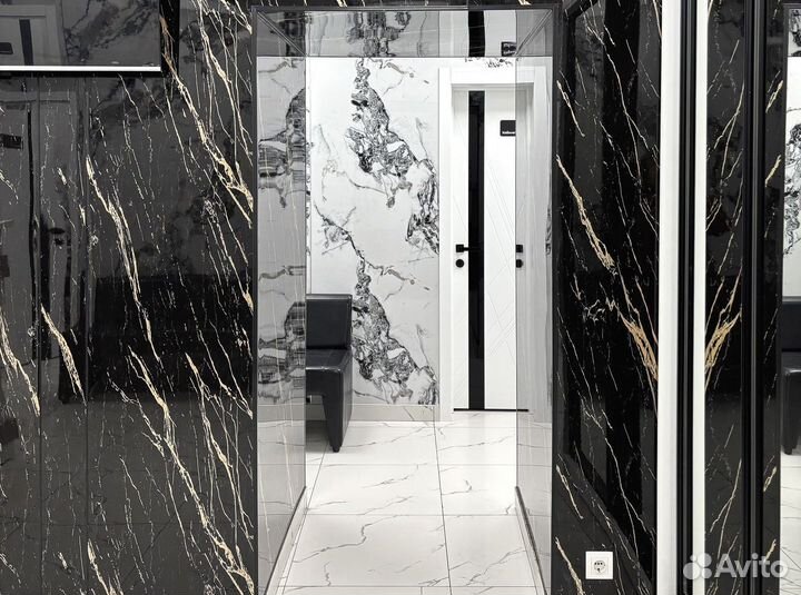 Гибкий мрамор в рулонах