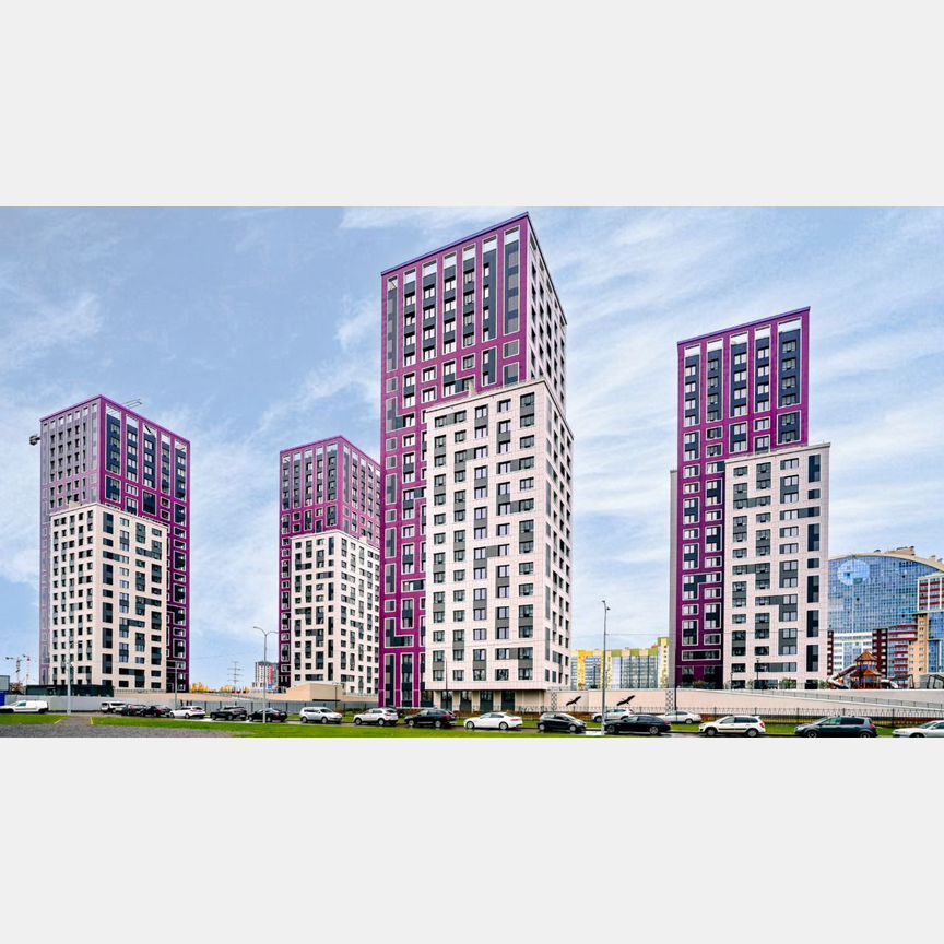 1-к. квартира, 37,1 м², 13/22 эт.