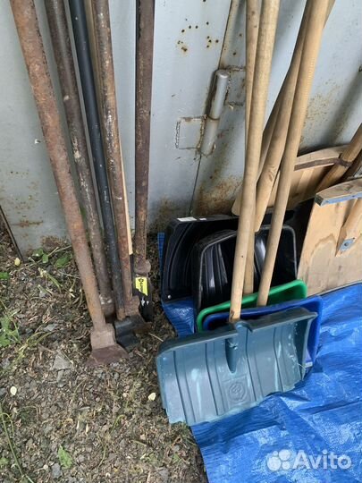 Садовый инструмент СССР Лопата, Метла, Ледоруб