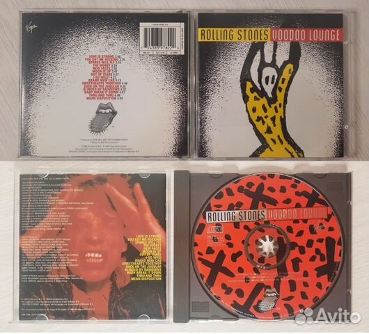 CD:Rolling Stones 1994 Voodoo Lounge,1997 Bridges