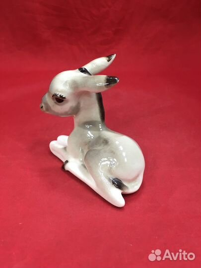 Статуэтка лфз СССР Ослик фарфор