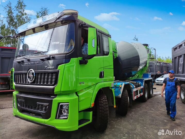 Автобетоносмеситель Shacman (Shaanxi) SX5318GJB6T326, 2024