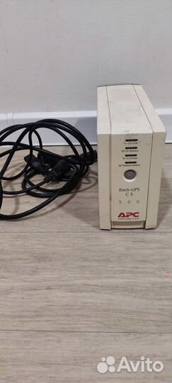 Ибп APC Back-UPS CS 500