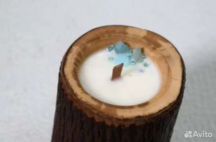 Ароматическая свеча ручной работы