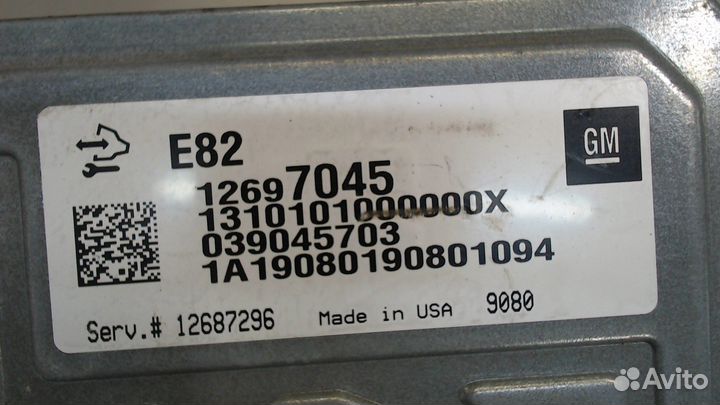 Блок управления двигателем Cadillac XT5, 2019