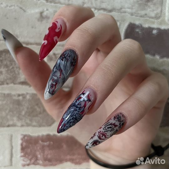 Маникюр, наращивание ногтей, педикюр