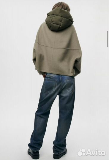 Бомбер пальто Zara