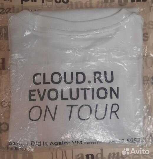Sber cloud футболка evolution on tour мерч сбер