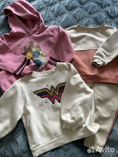 Детские вещи пакетом на девочку 98 104