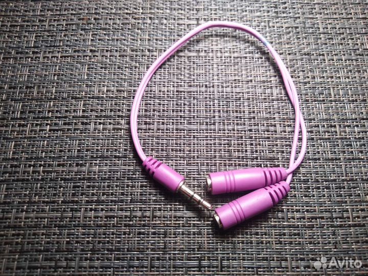 Кабель 2 шт. Переходник 